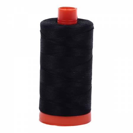 Thread Aurifil -  Black - MK50SC6-2692
