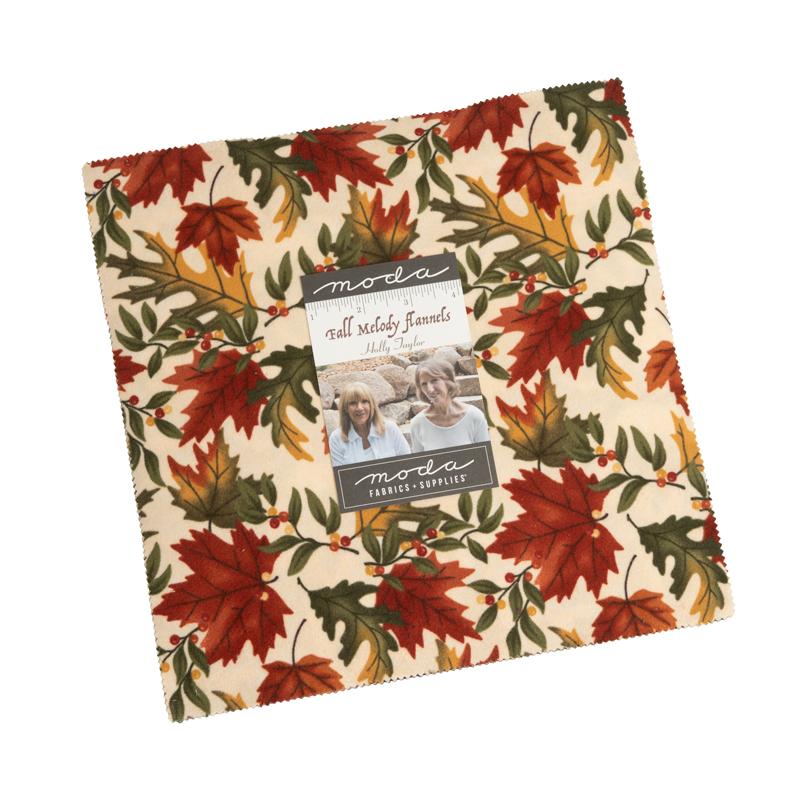 Fall Melody Flannel Layer Cake - LC6900F