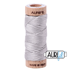 Floss Aurifil 6 Strand 18 yard  Aluminium - AFWS-2615