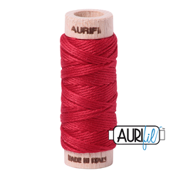 Floss Aurifil 6 Strand 18 yard  Red - AFWS-2250