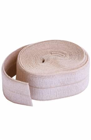 Fold-over Elastic 3/4in x 2yd Natural - SUP211-2-NAT