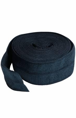 Fold-over Elastic 3/4in x 2yd Navy # SUP211-2-NVY