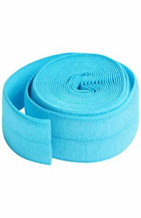 Fold-over Elastic 3/4in x 2yd Parrot Blue - SUP211-2-PBL