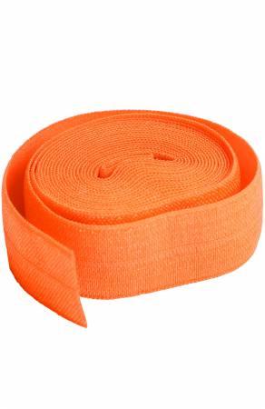 Fold-over Elastic 3/4in x 2yd Pumpkin # SUP211-2-PMP