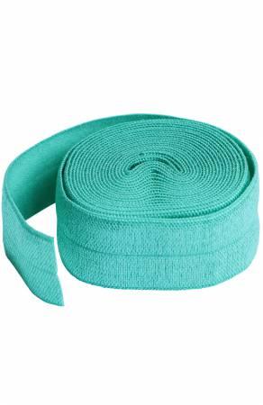 Fold-over Elastic 3/4in x 2yd Turquoise - SUP211-2-TRQ