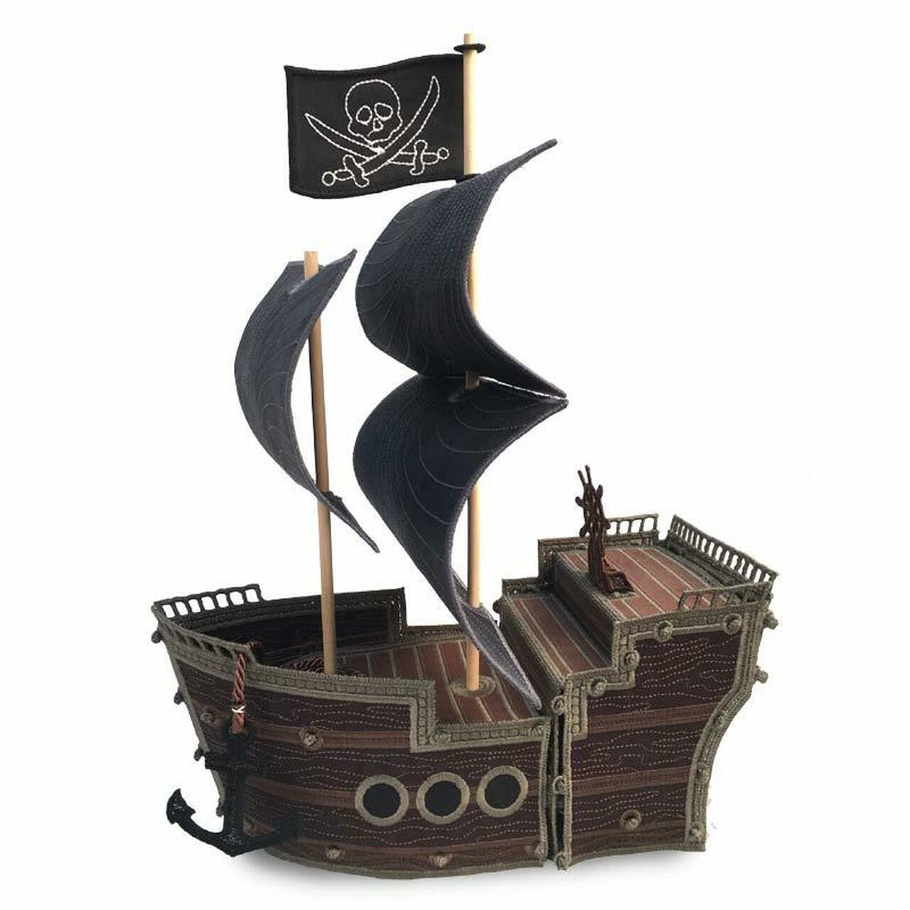 Freestanding Lace Pirate Ship CD - 12714CD - SPECIAL ORDER