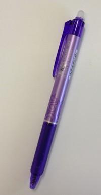 Frixion, Click - Erasable Gel - Purple - BLRT-FR5