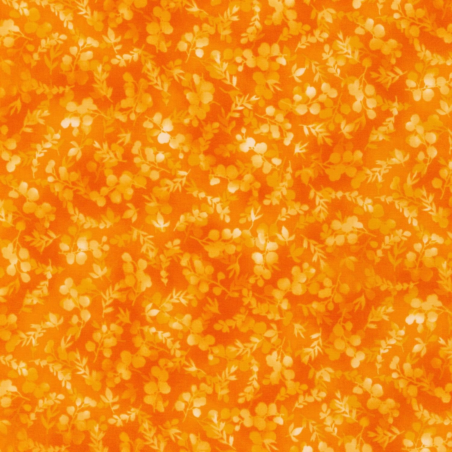 Fusions Leaves - Tangerine - 21320-147