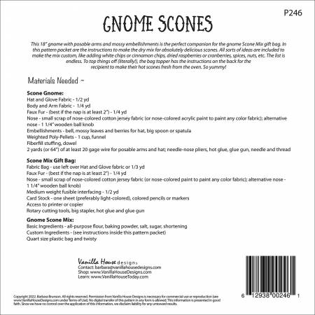 Gnome Scones # VHDP246
