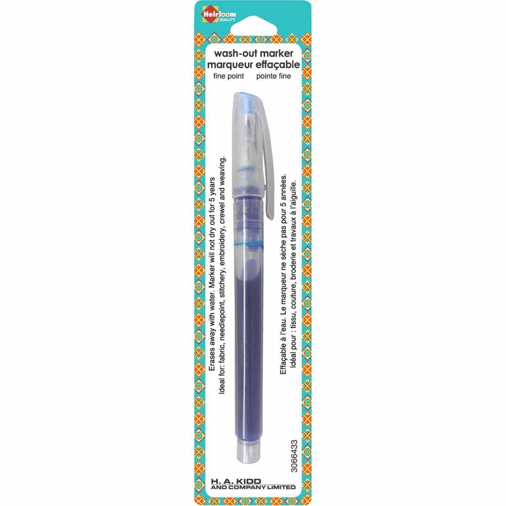 HEIRLOOM Wash-Out Fabric Marker - Blue - 3066433