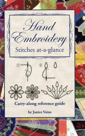 Hand Embroidery Stitches at-a-glance # L113213