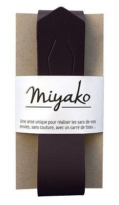 Handle Purse Miyako Black  - MYAM02