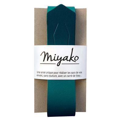 Handle Purse Miyako Canard Blue MYAM17