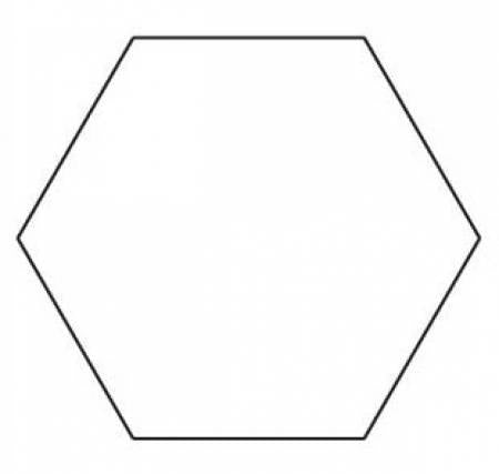 Hexagon Template - 2 inch - # THEX2