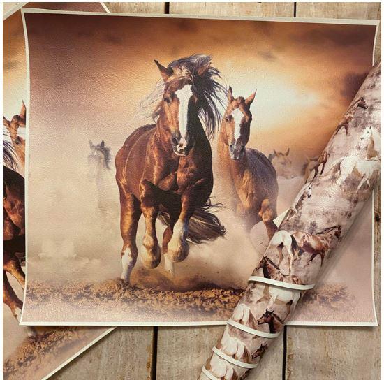 Horse Panel lg Printed Vinyl