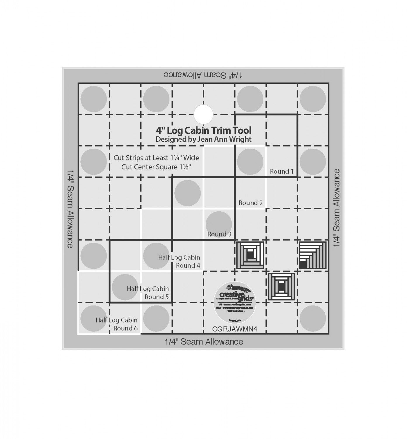 Creative Grid Square on Square Trim Tool CGRJAWMN4