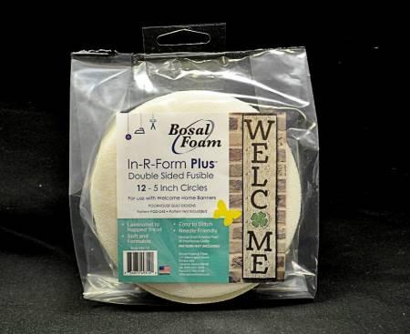 In-R-Form Plus Double Sided Fusible Foam Stabilizer Welcome Home Banner 12ct # 493B-12