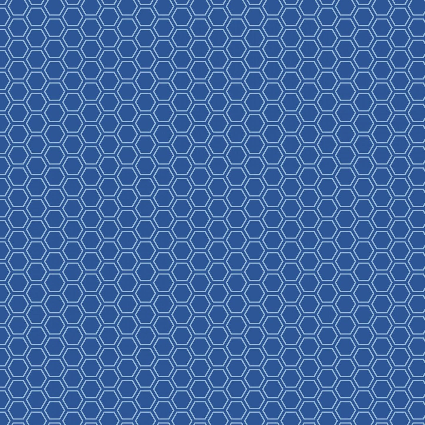 Kimberbell Basic - Blue - Honeycomb - 8256-B