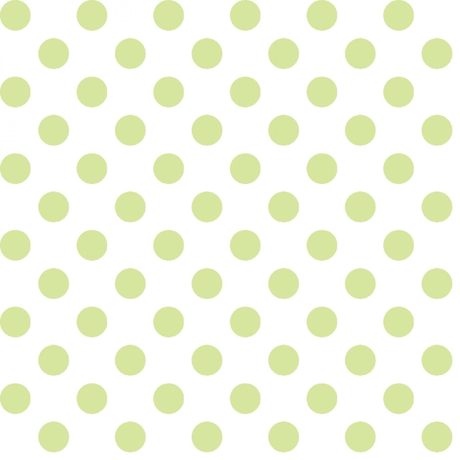 Kimberbell Basic - Pale Green - Dots - 8216-G2