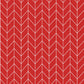 Kimberbell Basic - Red - Chevron - 8258-R