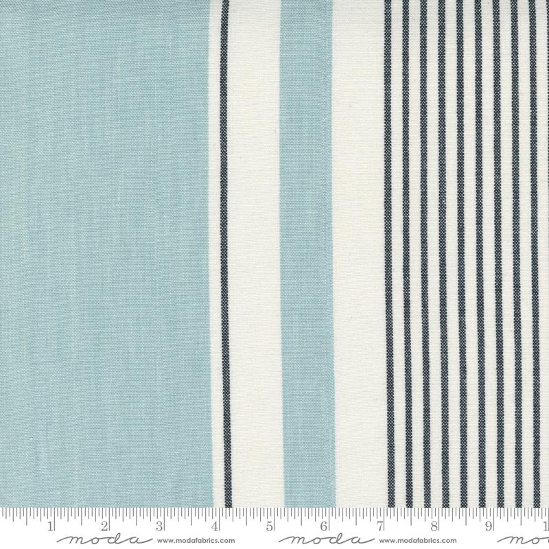 Lakeside 18" Toweling - Storm Multi - Woven Stripe -  5992-271*
