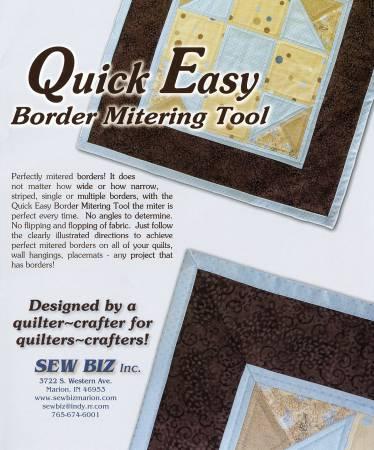 Large Quick Easy Border Mitering Tool 1pc - MBT101