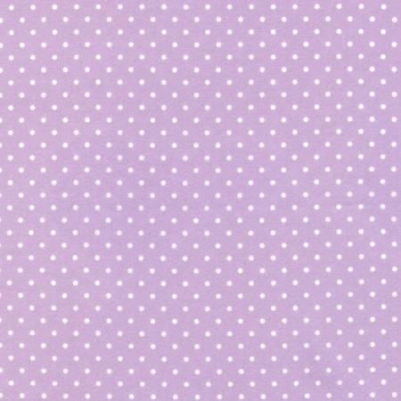 Lavender/White Dote on Flannel # FIN925523