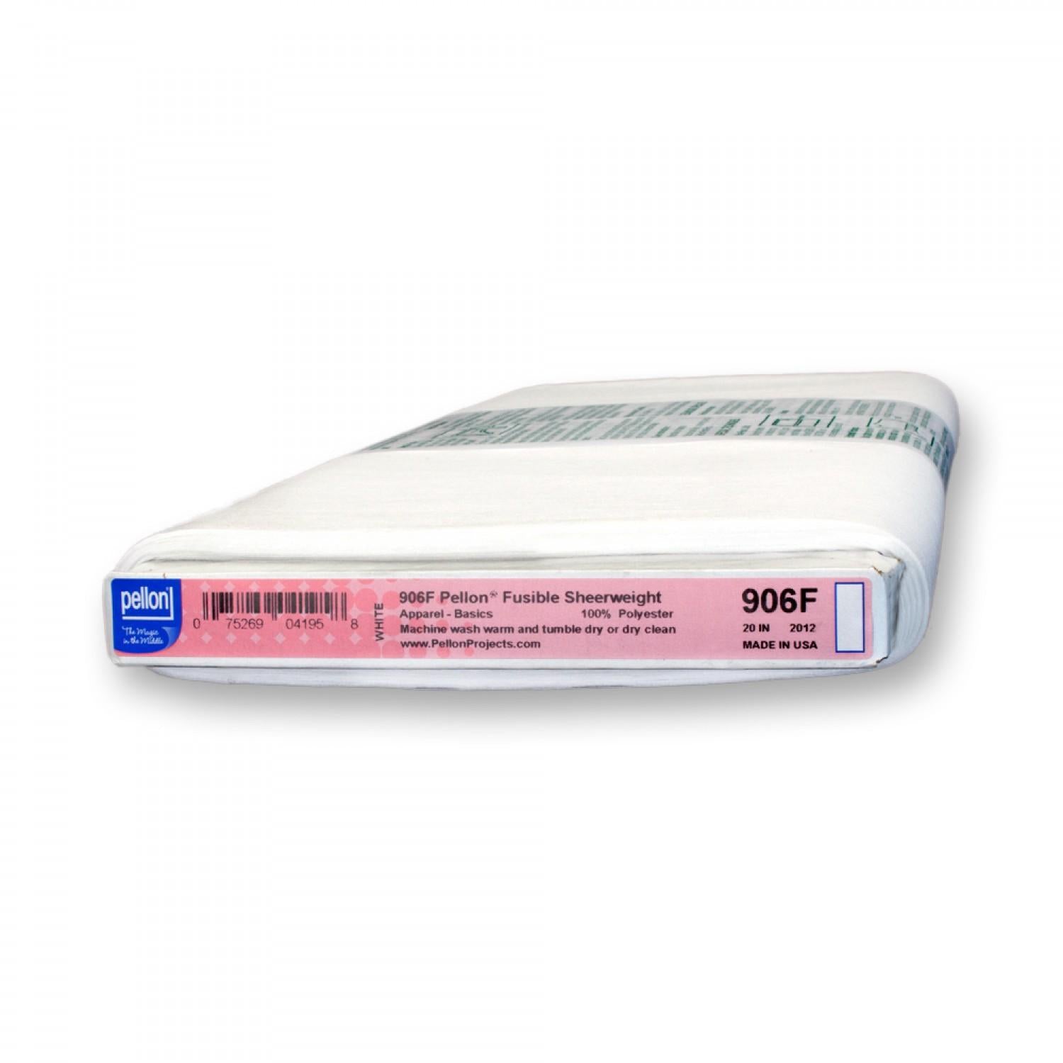 Lightweight Fusible Pellon 20in Wide - 906FP-WHT