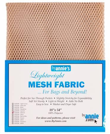 Lightweight Mesh Fabric Natural 18x54in # SUP209-NAT