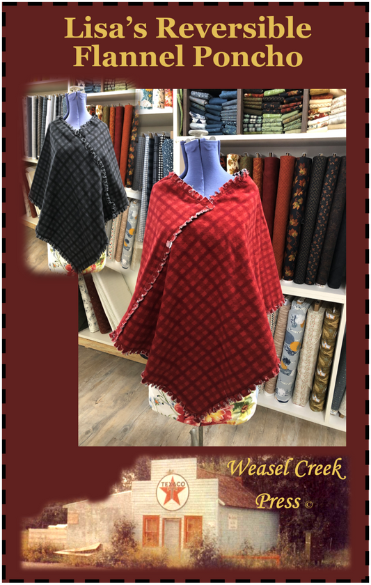 Lisa's Reversible Poncho
