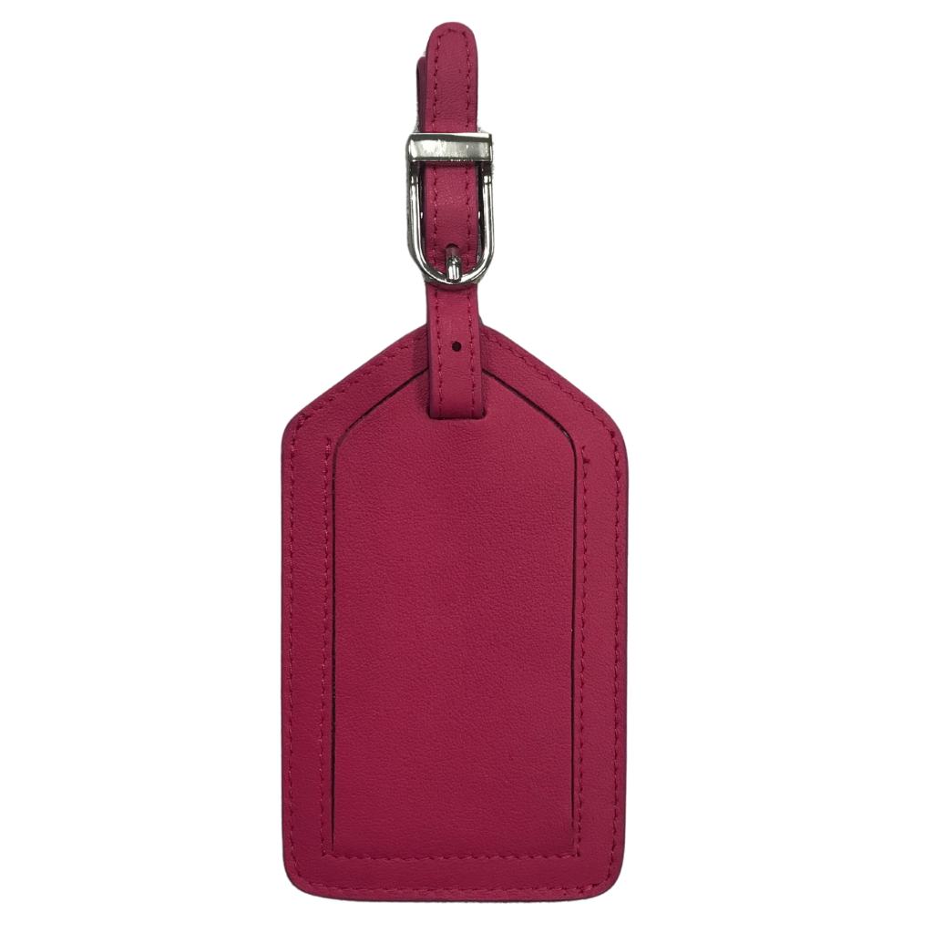 Luggage Tags - Indian Pink
