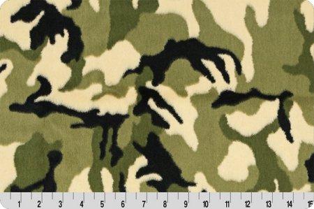 Luxe Cuddle® Camo Army 58/60"