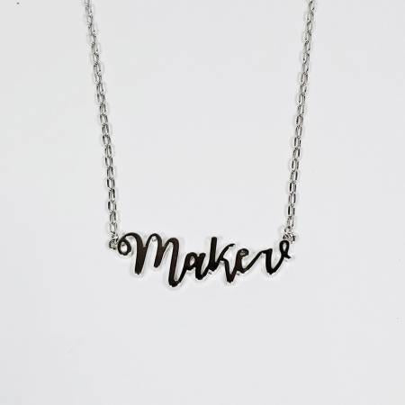 Maker Necklace Silver # QN1001S