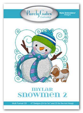 Mylar Snowmen 2 - SNOWMEN2