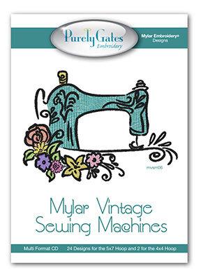 Mylar Vintage Sewing Machines