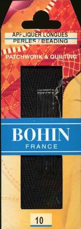 Needles Bohin Applique Long Size 10