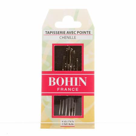 Bohin Chenille Needles Assorted Sizes 18/22   00978
