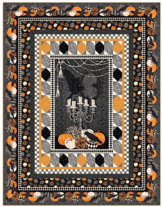 Night of the Ravens Quilt Kit - Double Size