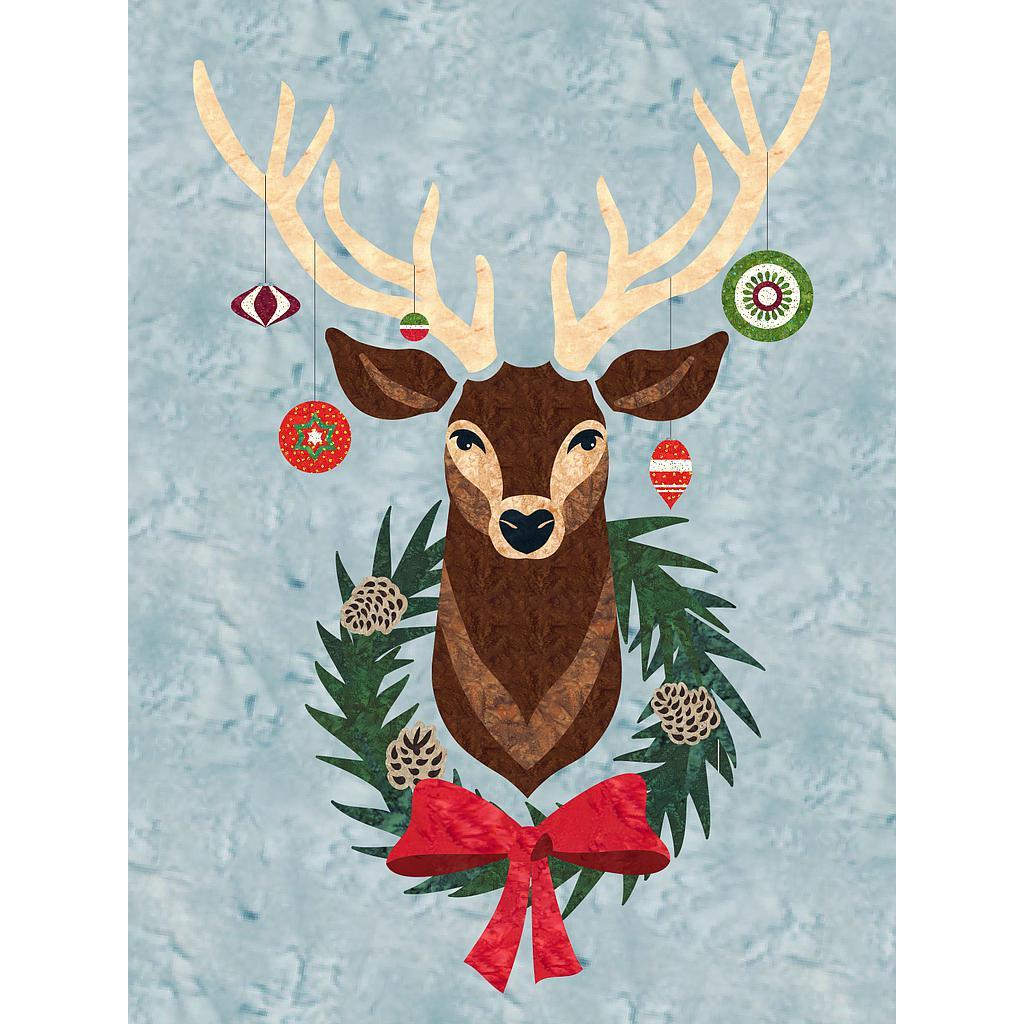 Oh Christmas Deer Laser Pattern