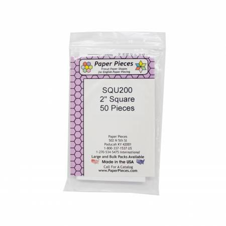 Paper Piece Square Pack 2in 50pc # SQU200