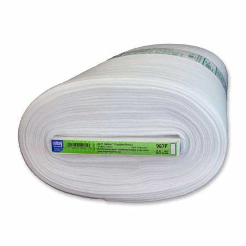 Pellon 44" wide  Fusible Fleece - White - 100% Polyester