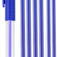 Pen, Heat Erasable - package (1 pen and 6 refills) - Blue