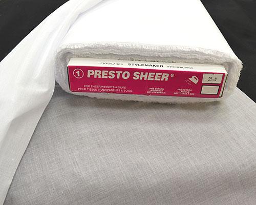 Presto Sheer - White - PRESTOSHE