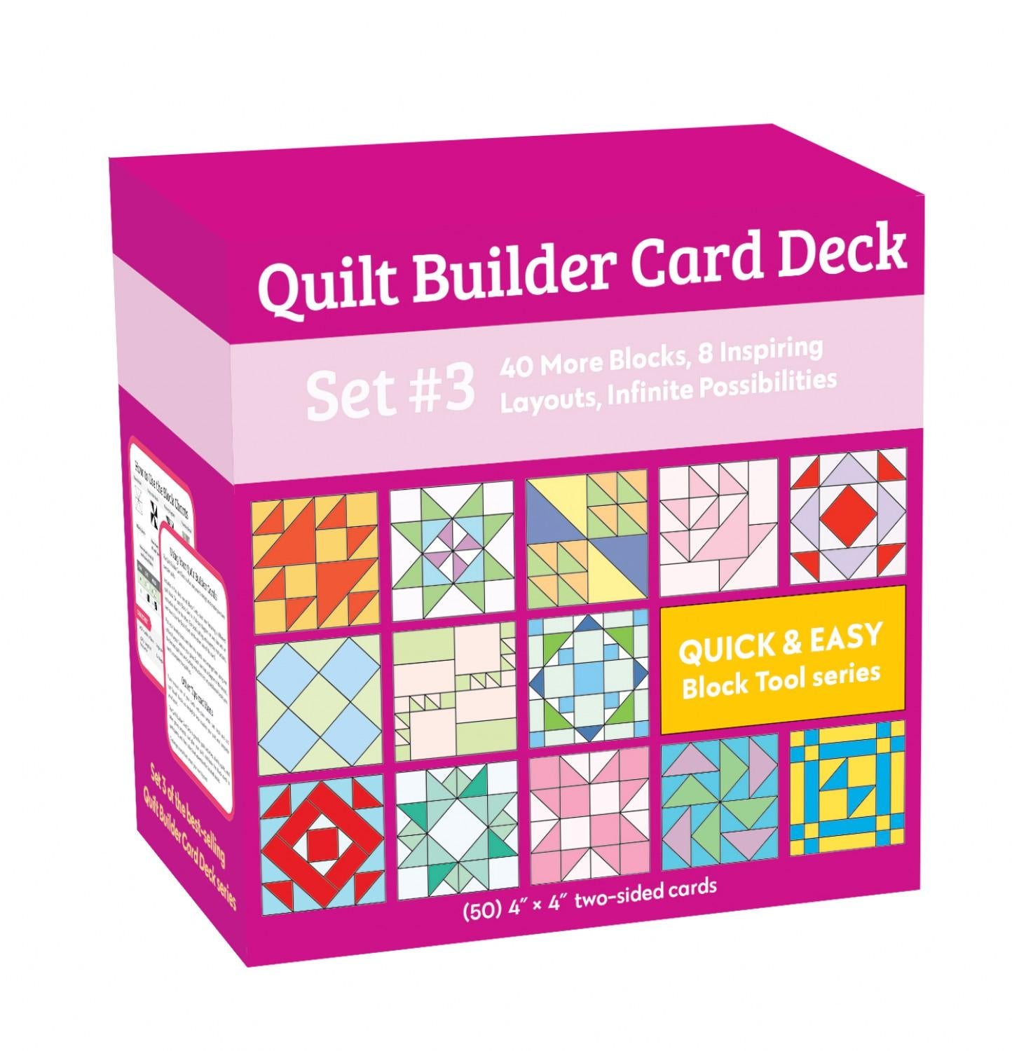 Quilt Builder Card Deck Set #3 # 20529