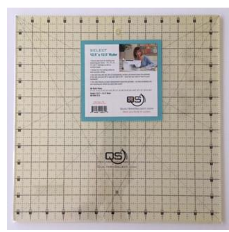 Quilters Select Ruler - 12" Square - QS-RUL12X12 -  SPECIAL ORDER