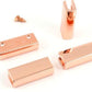 Rectangular Strap End Caps - 1" wide - Copper - 4 pack - EBCAP-1CP/4