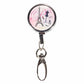 Retractable Scissors Holder Snap Hook Eiffel Tower # 98847