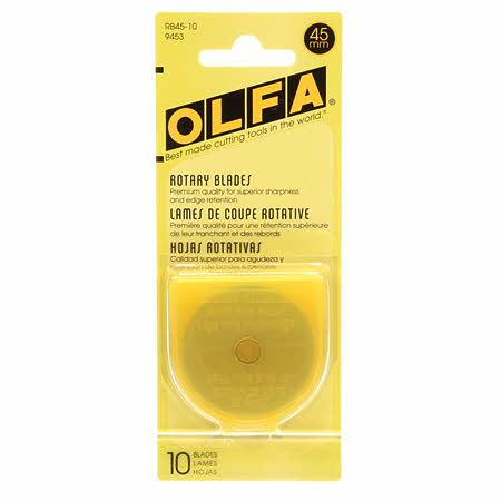 Rotary Blade 45mm - 10 Pack -   OLFRB45-10