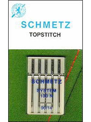 SCHMETZ Top Stitchl Needles - Size 90 - 5 count