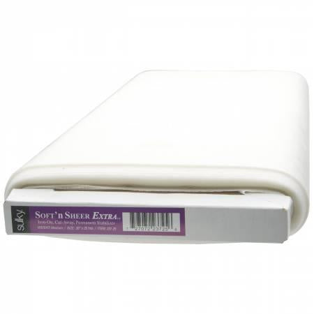 SULKY Soft N Sheer Extra - White, 20" wide -  40023725